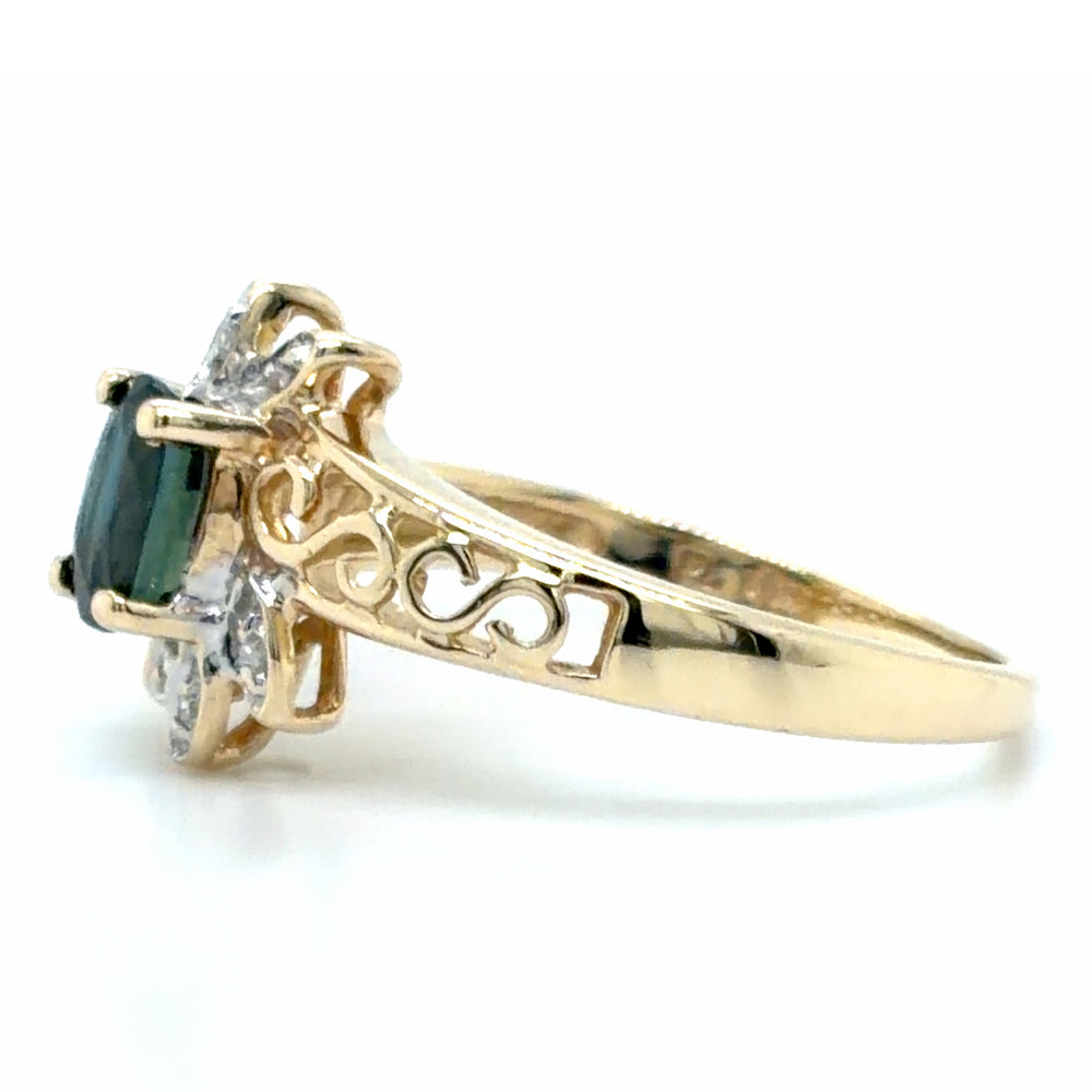 Estate Blue Sapphire Fashion Ring
