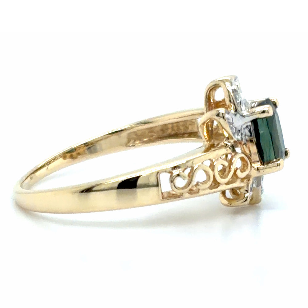 Estate Blue Sapphire Fashion Ring