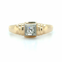 Estate Dainty Vintage Style Signet Ring