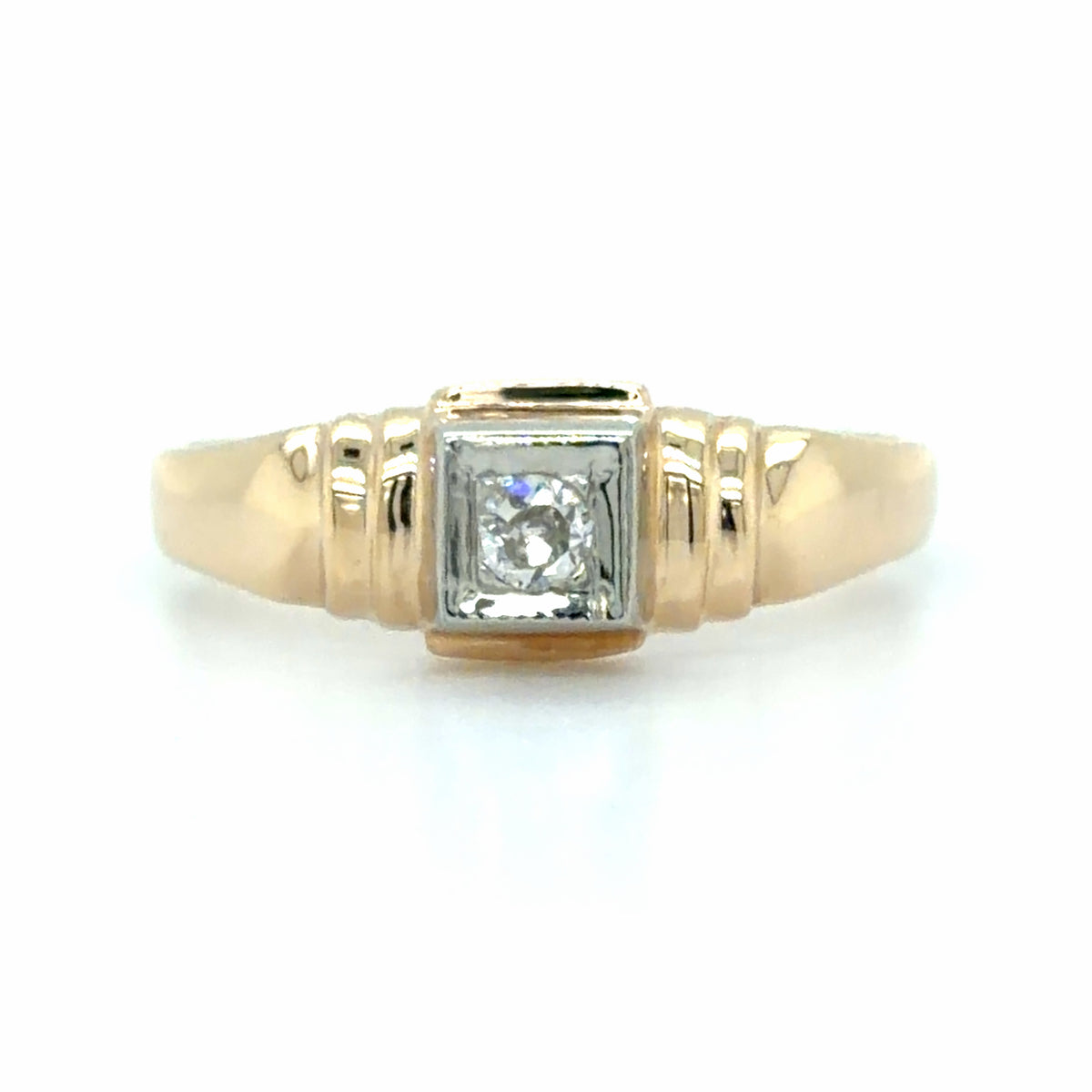 Estate Dainty Vintage Style Signet Ring