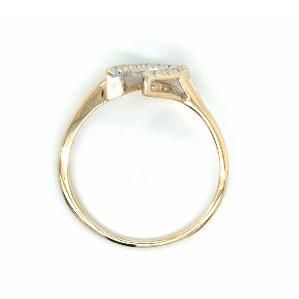 Estate Diamond Horseshoe Ring