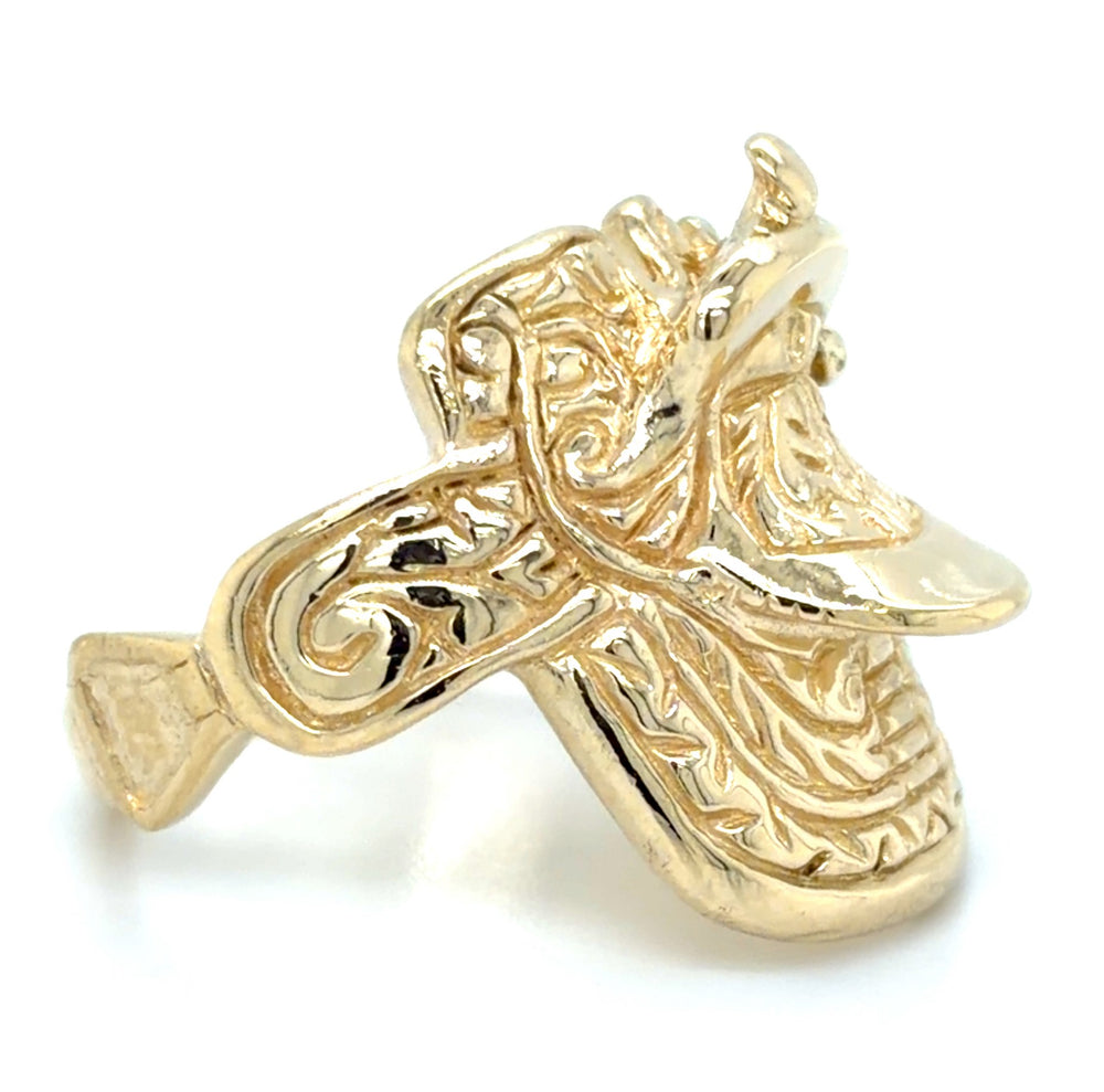 Estate 0.50ct Diamond Saddle Ring