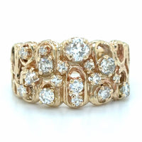 Estate Diamond Freeform Fashion Band