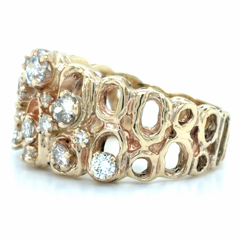 Estate Diamond Freeform Fashion Band