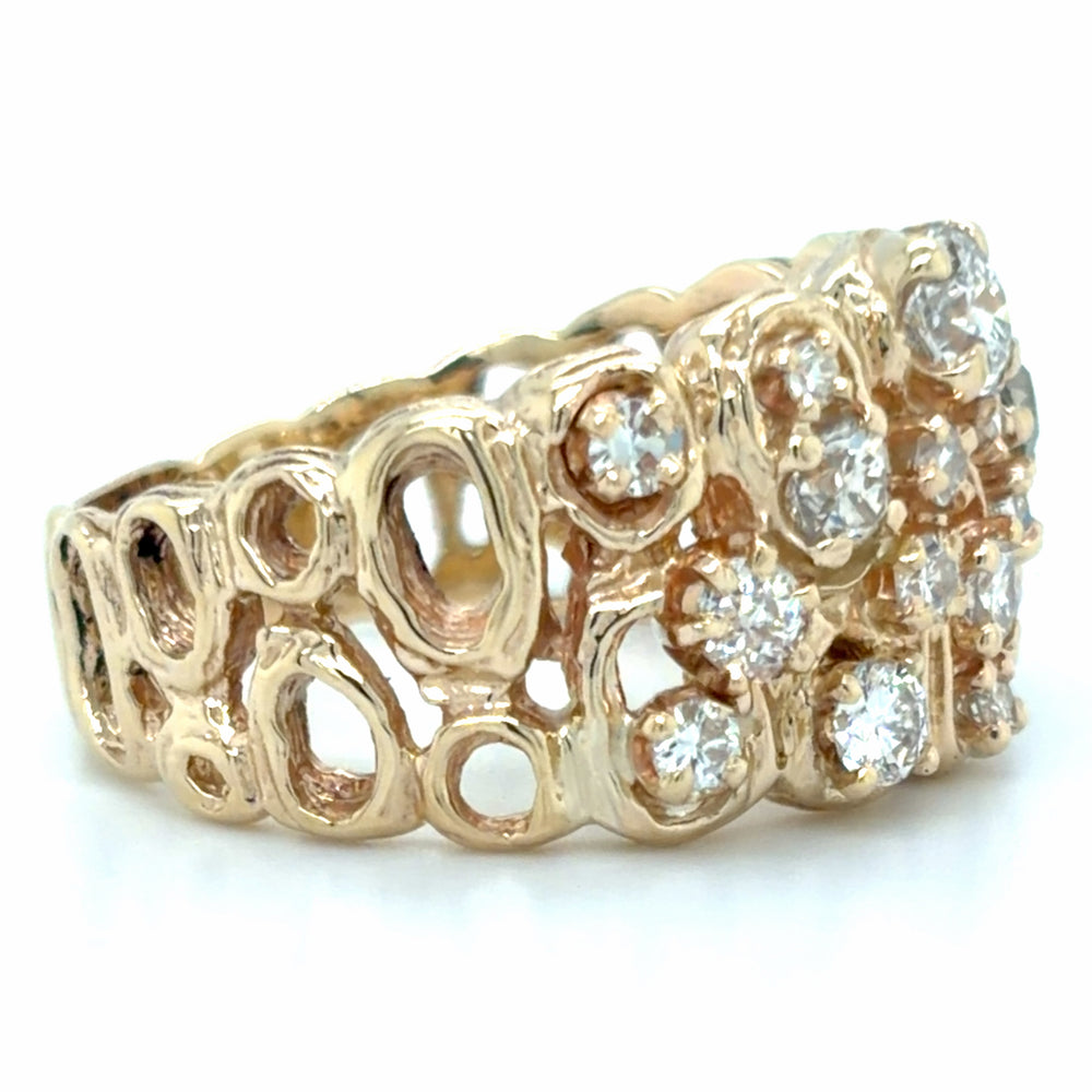 Estate Diamond Freeform Fashion Band