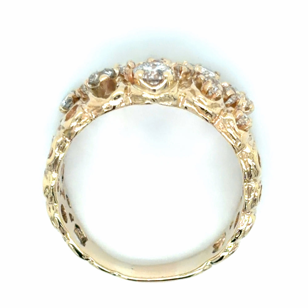 Estate Diamond Freeform Fashion Band