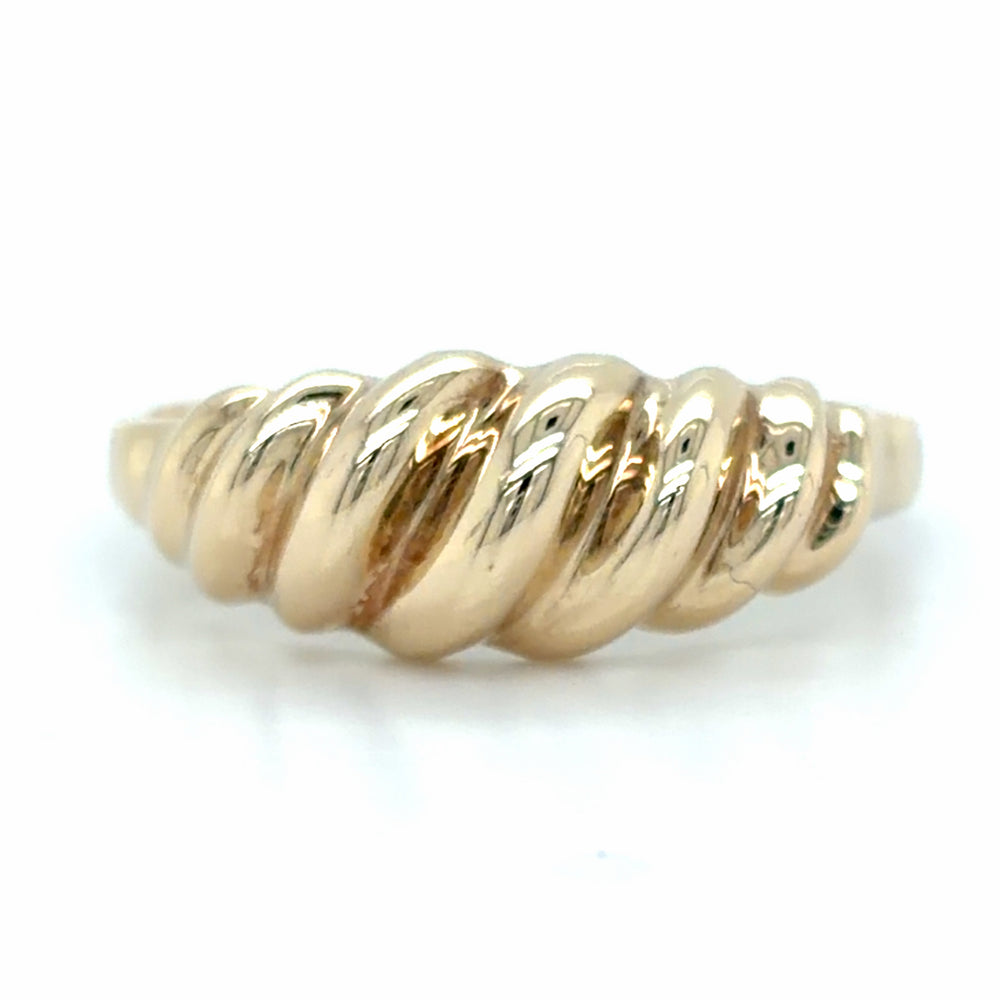 Estate Gold Shrimp Ring