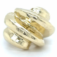 Estate Hammered Statement Ring