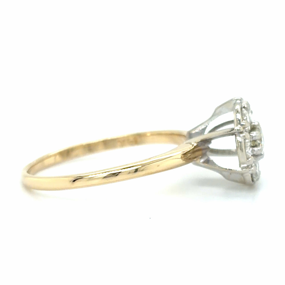 Estate 0.63cttw Diamond Cluster Ring