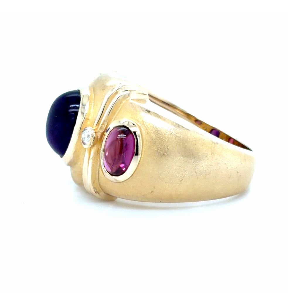 Estate Etruscan Style Fashion Ring