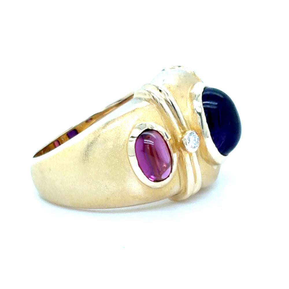 Estate Etruscan Style Fashion Ring