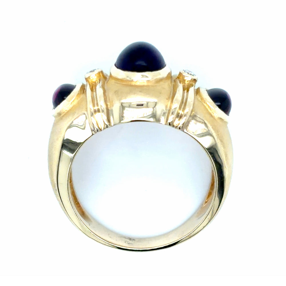 Estate Etruscan Style Fashion Ring