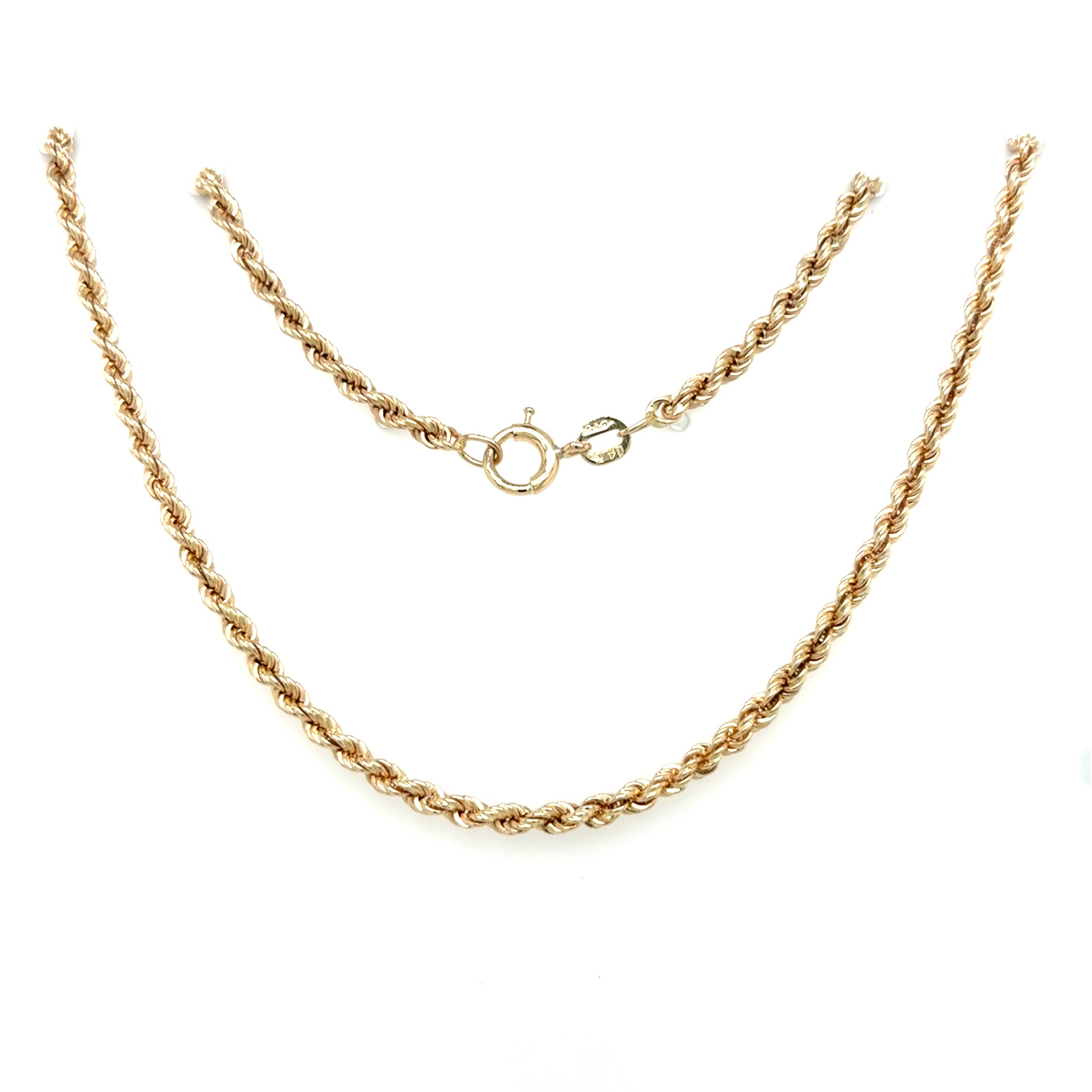 Estate 16" 2.5mm Rope Chain