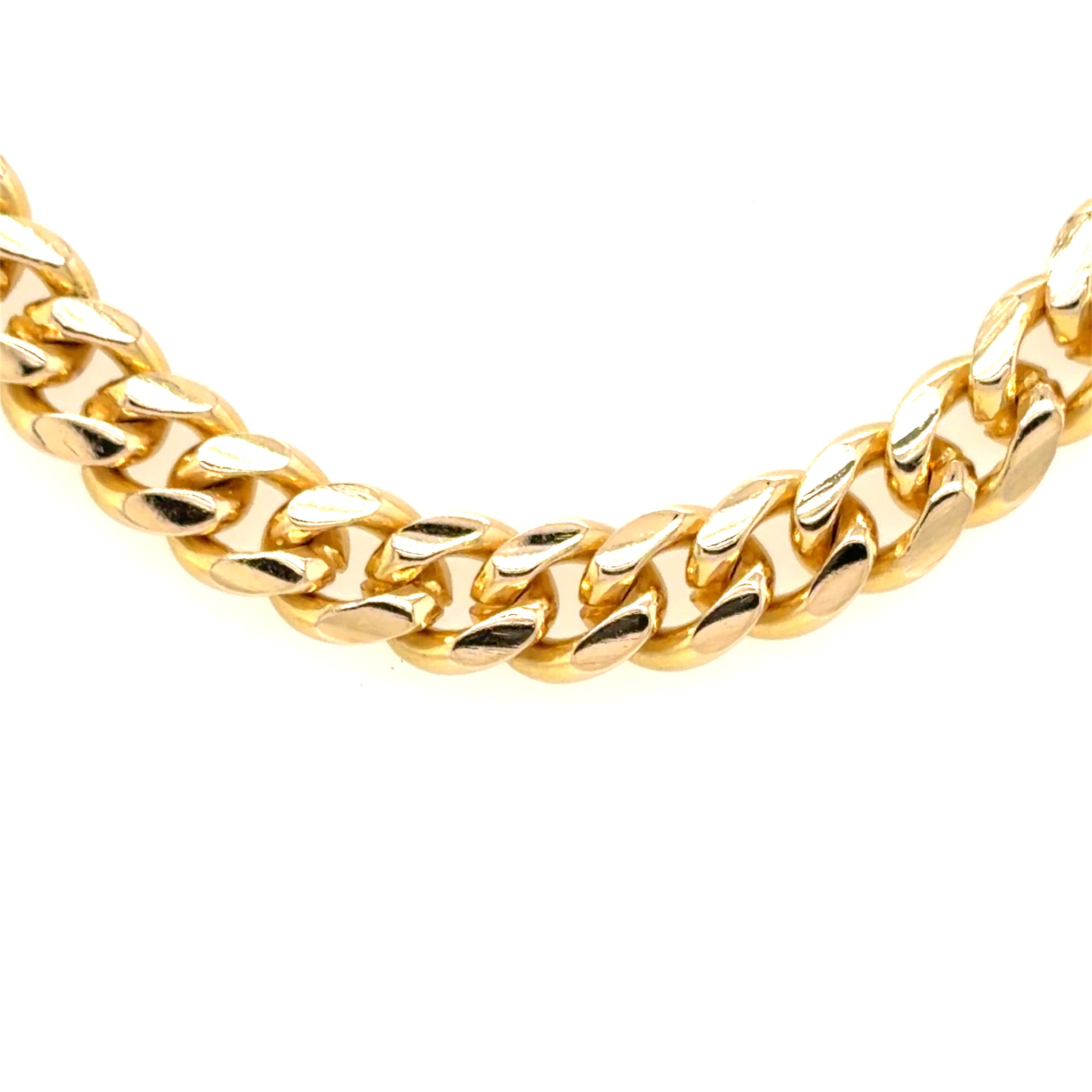 Estate 24" Miami Cuban Chain in 18K Gold