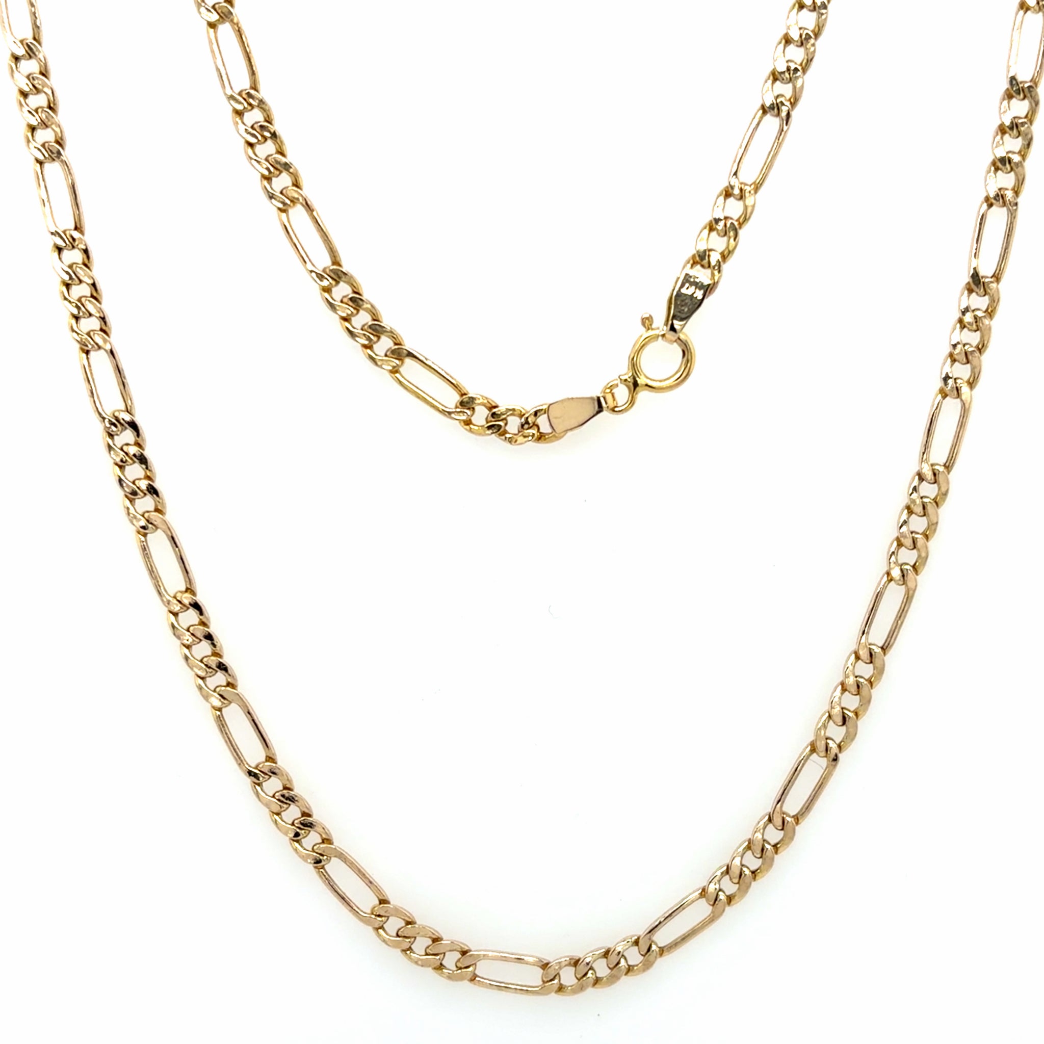 Estate 20" Holow Figaro Chain