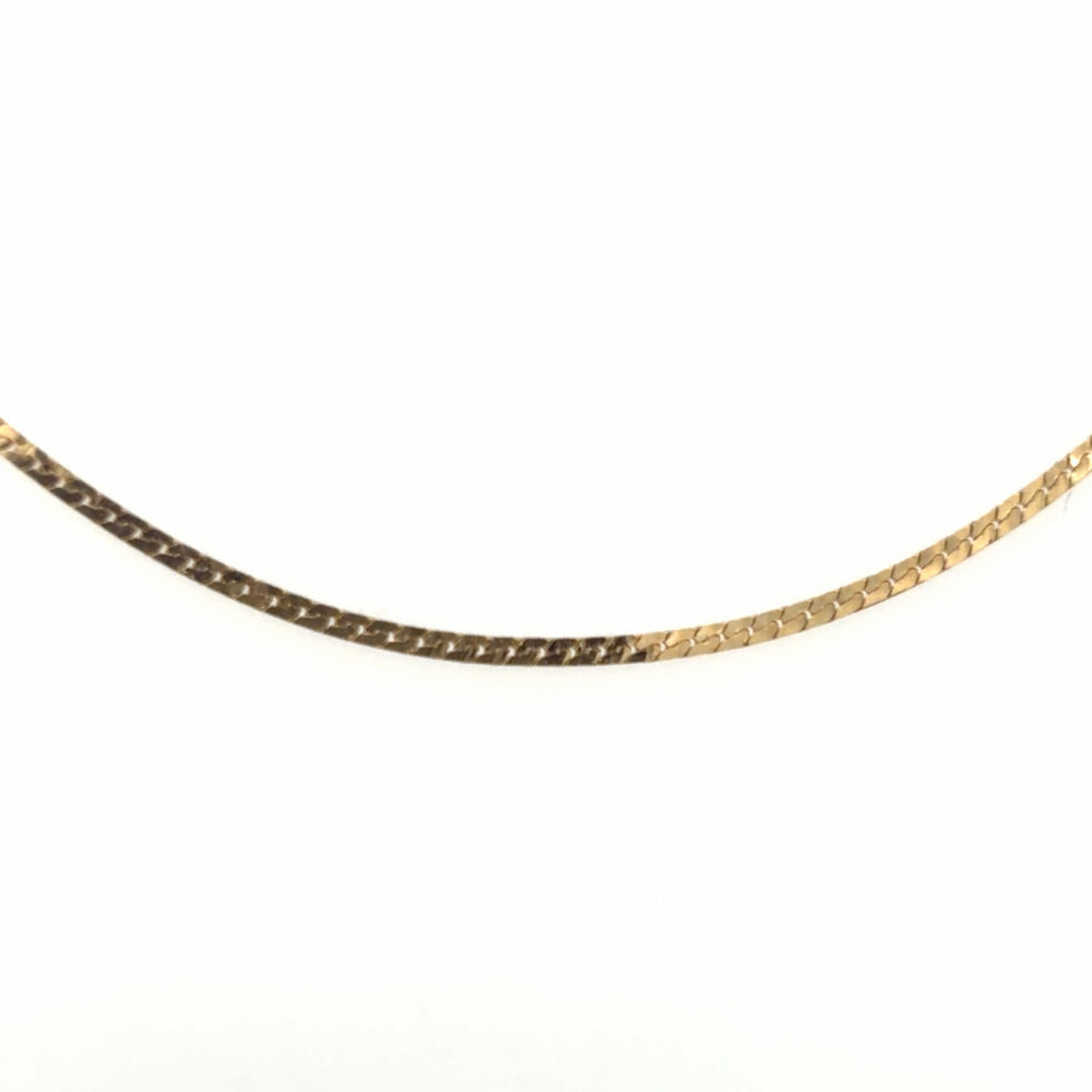 Estate 20" Vintage 14K Herringbone Chain