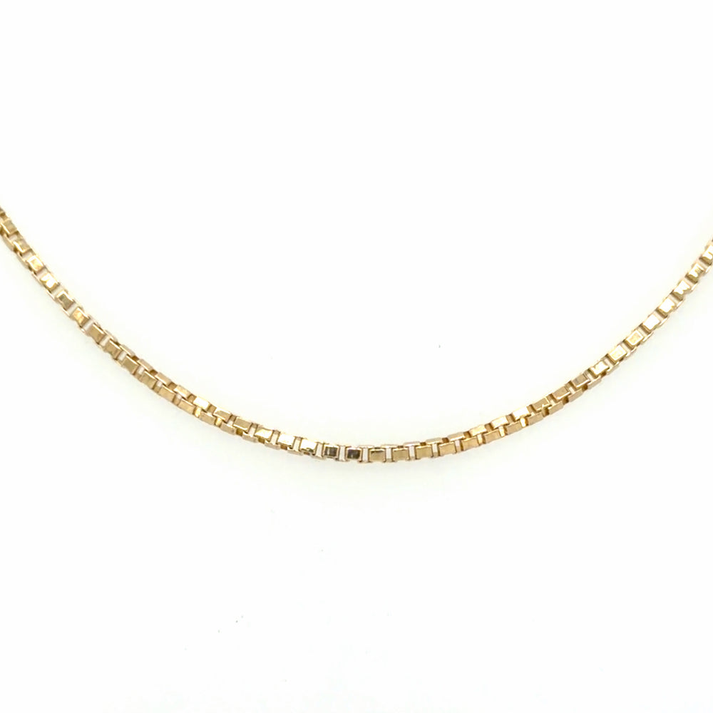 Estate 20" Gold Box Chain