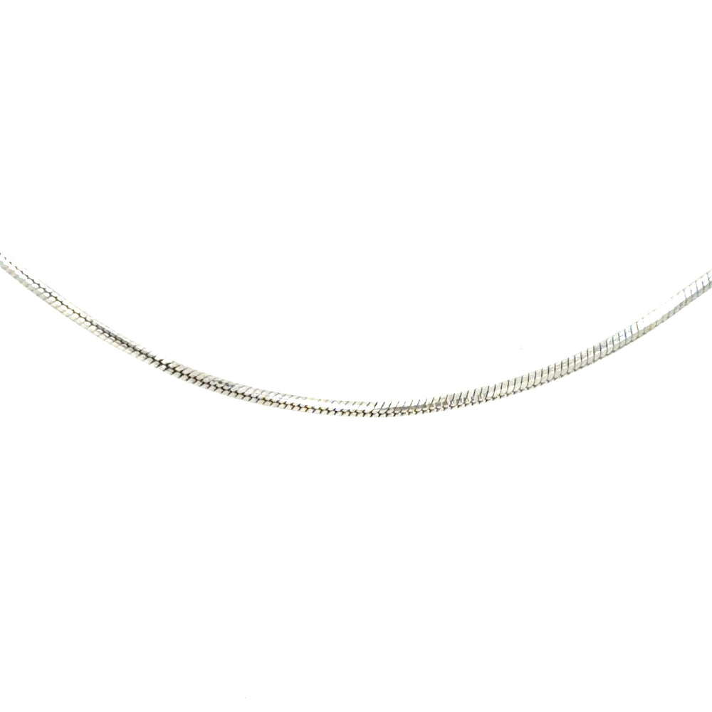 Estate 16" White Gold Snake Chain
