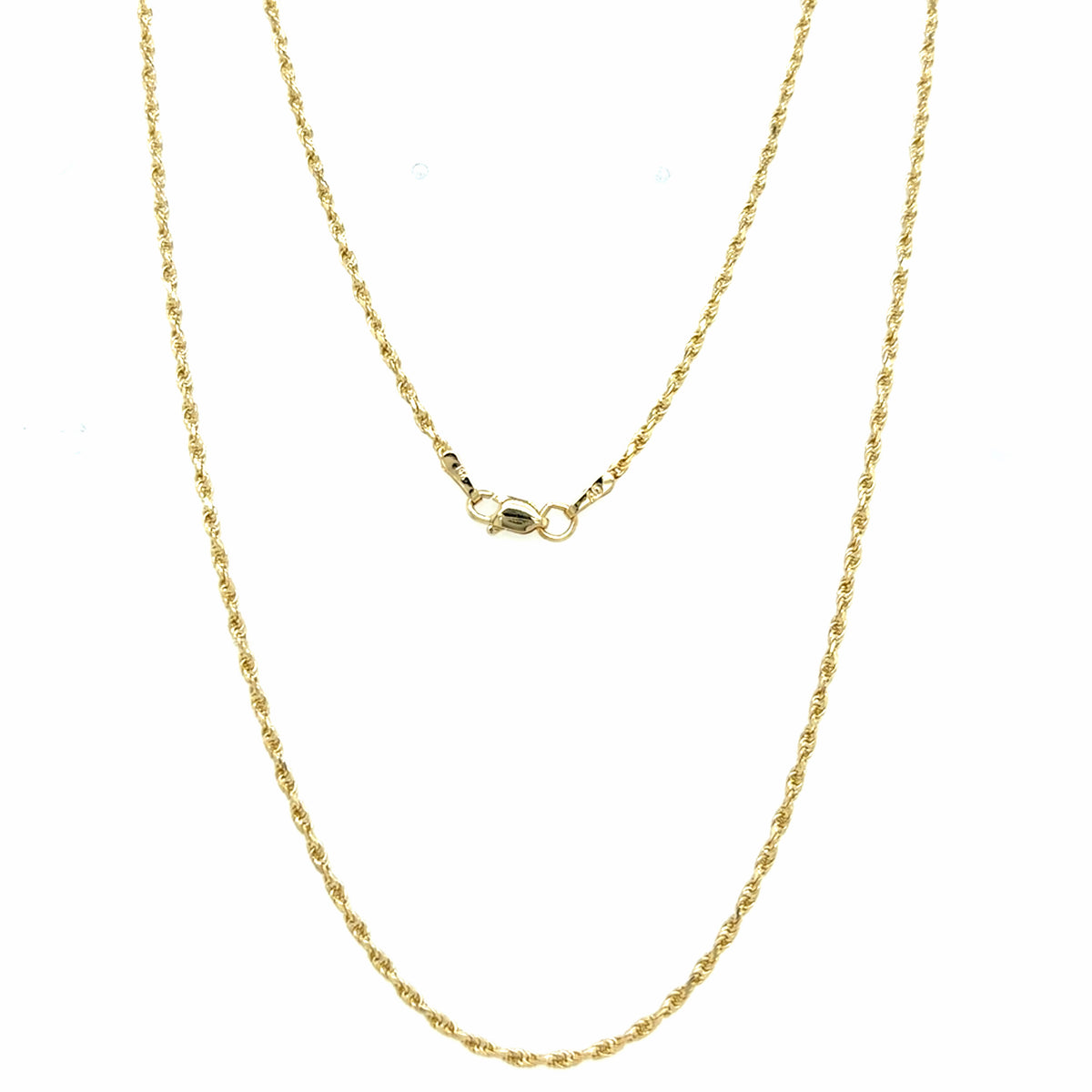 Estate 22" Gold Rope Chain