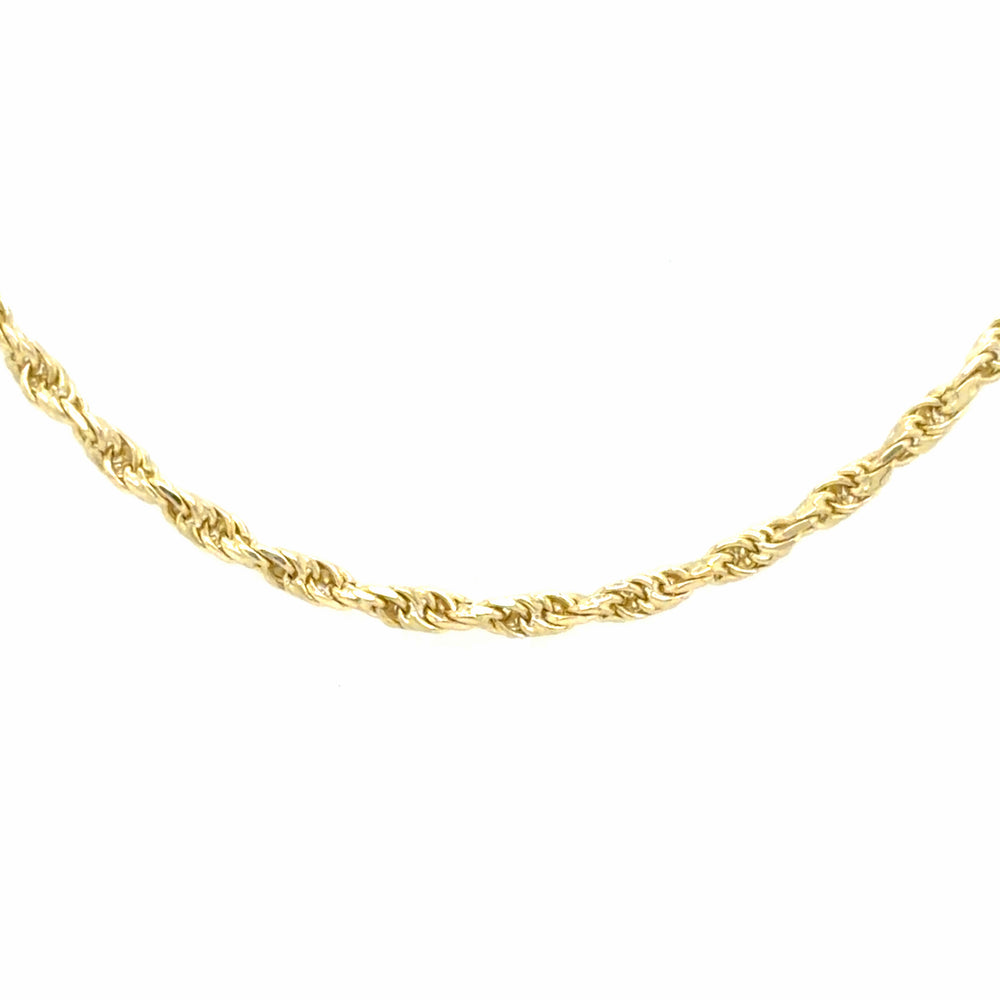Estate 22" Gold Rope Chain