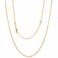 Estate 17-19" Gold Margarita Chain