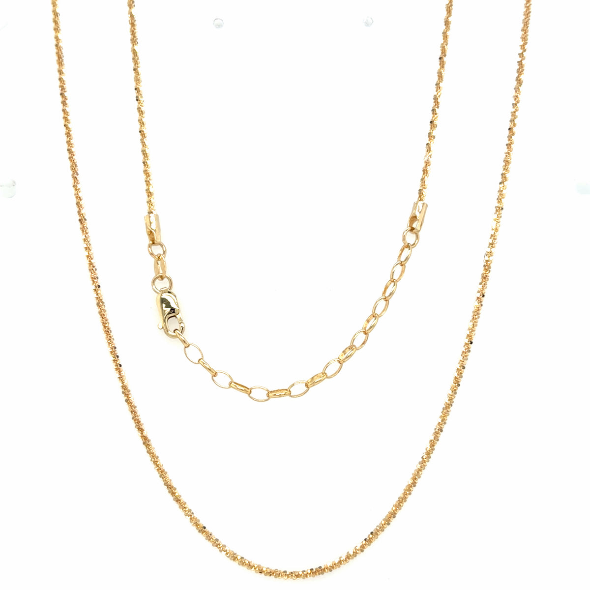 Estate 17-19" Gold Margarita Chain