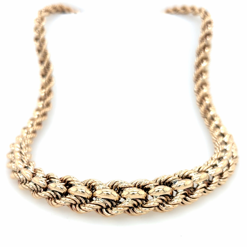 Estate 15" Graduated Double Rope Collar