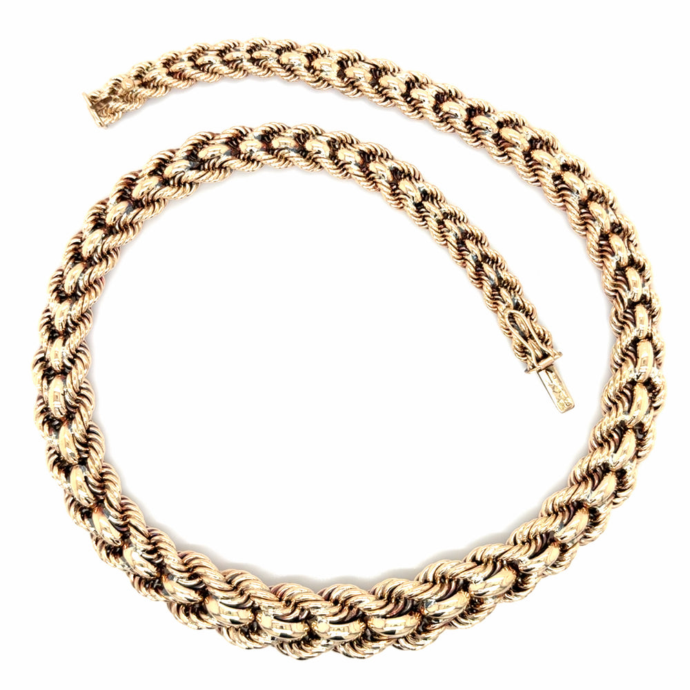 Estate 15" Graduated Double Rope Collar