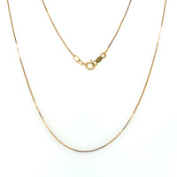 Estate 20" Gold Box Chain