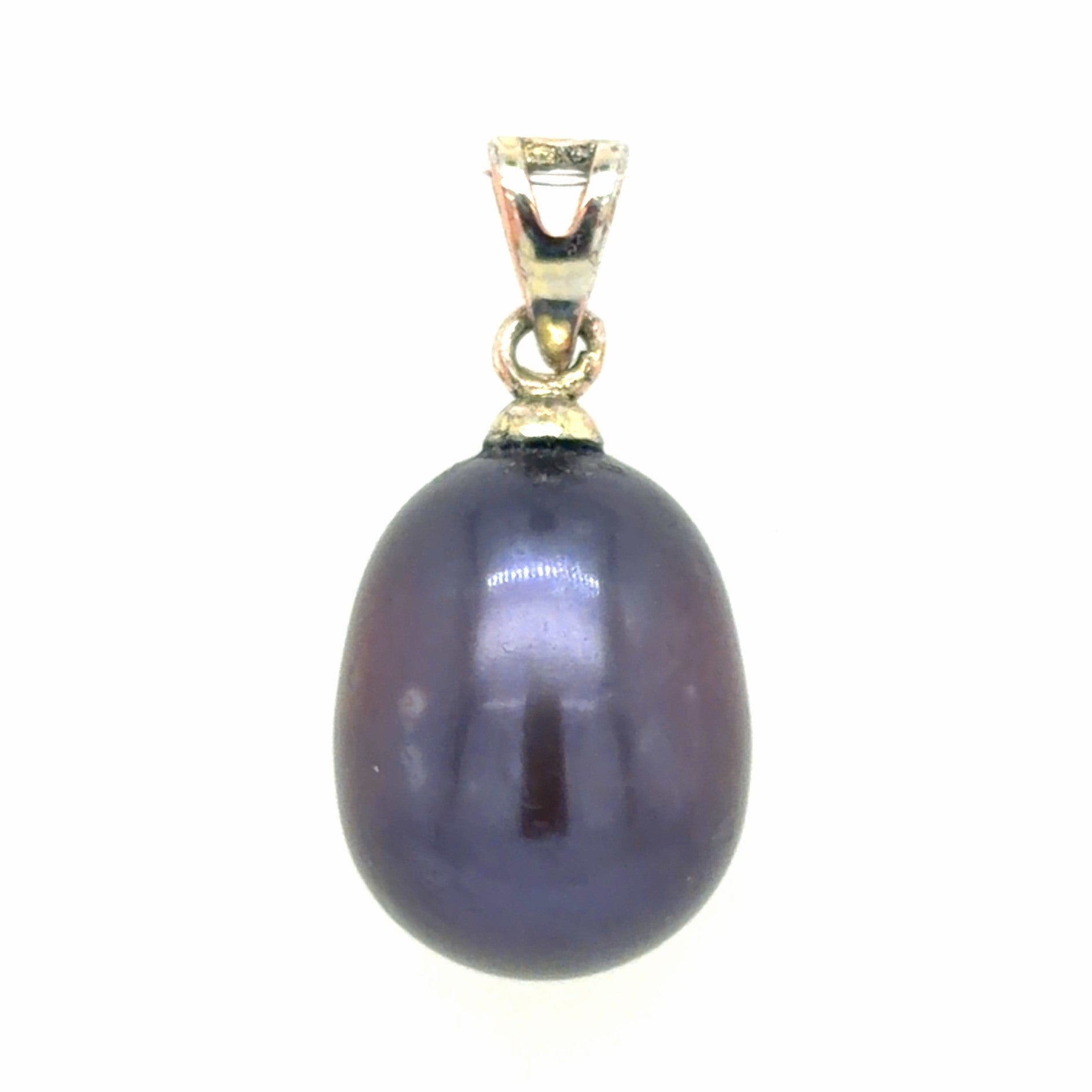 Estate Tahitian Pearl Drop Pendant