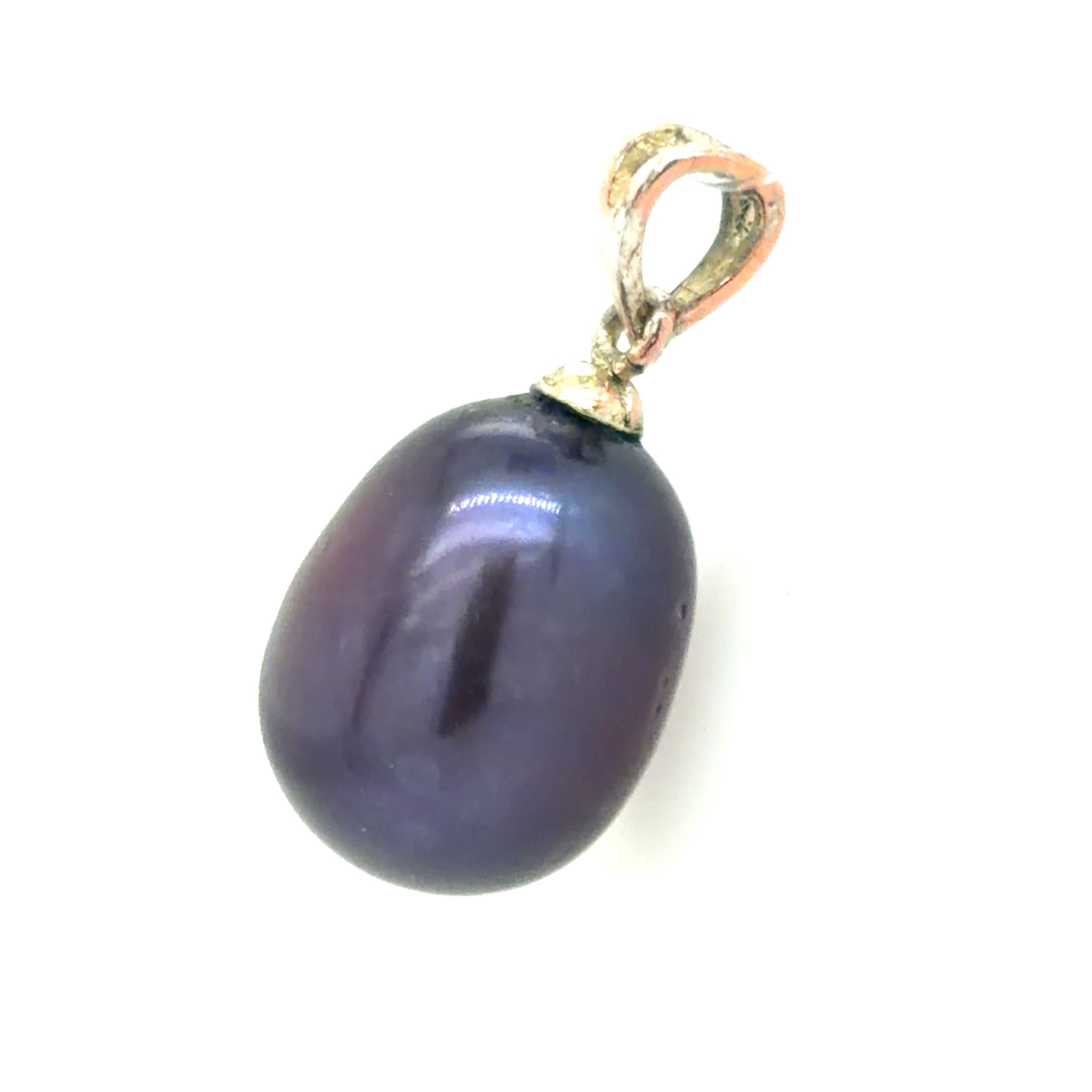 Estate Tahitian Pearl Drop Pendant