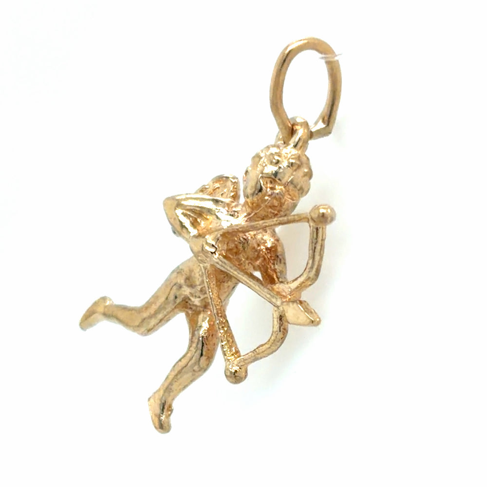 Estate Cupid 3D Charm/Pendant