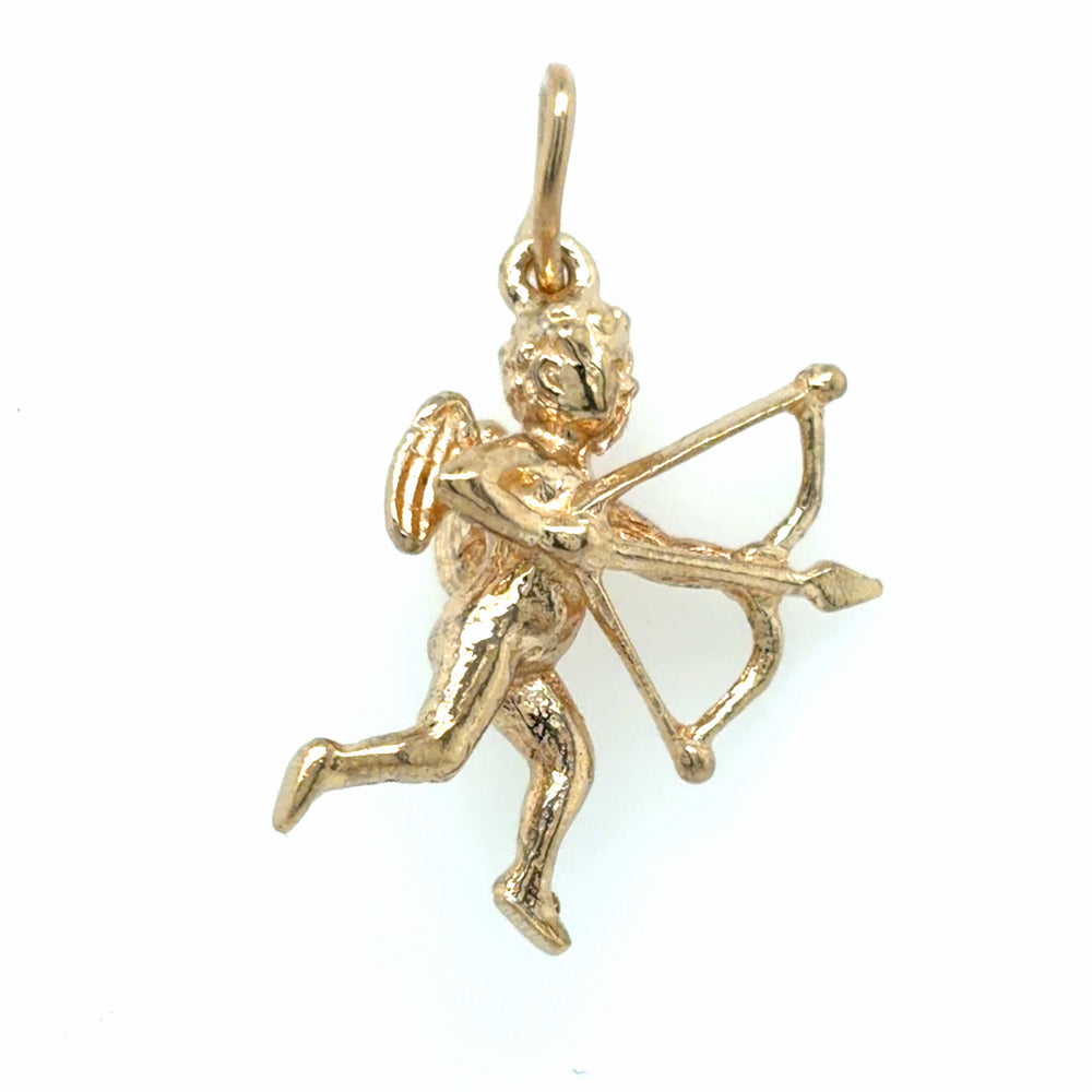 Estate Cupid 3D Charm/Pendant