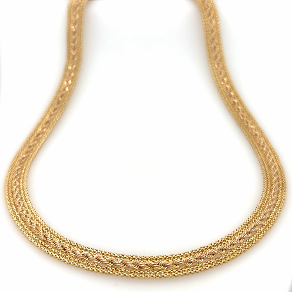 Estate 18" Flat Woven Collar