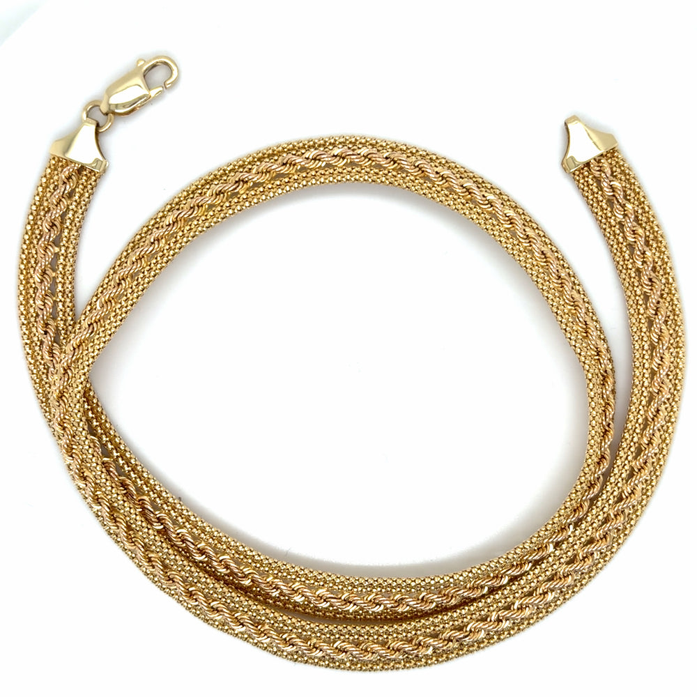 Estate 18" Flat Woven Collar