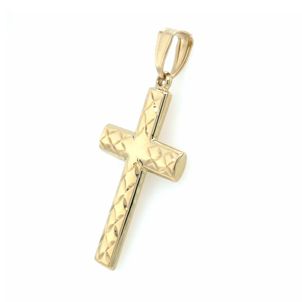 Estate Gold Latin Cross Pendant