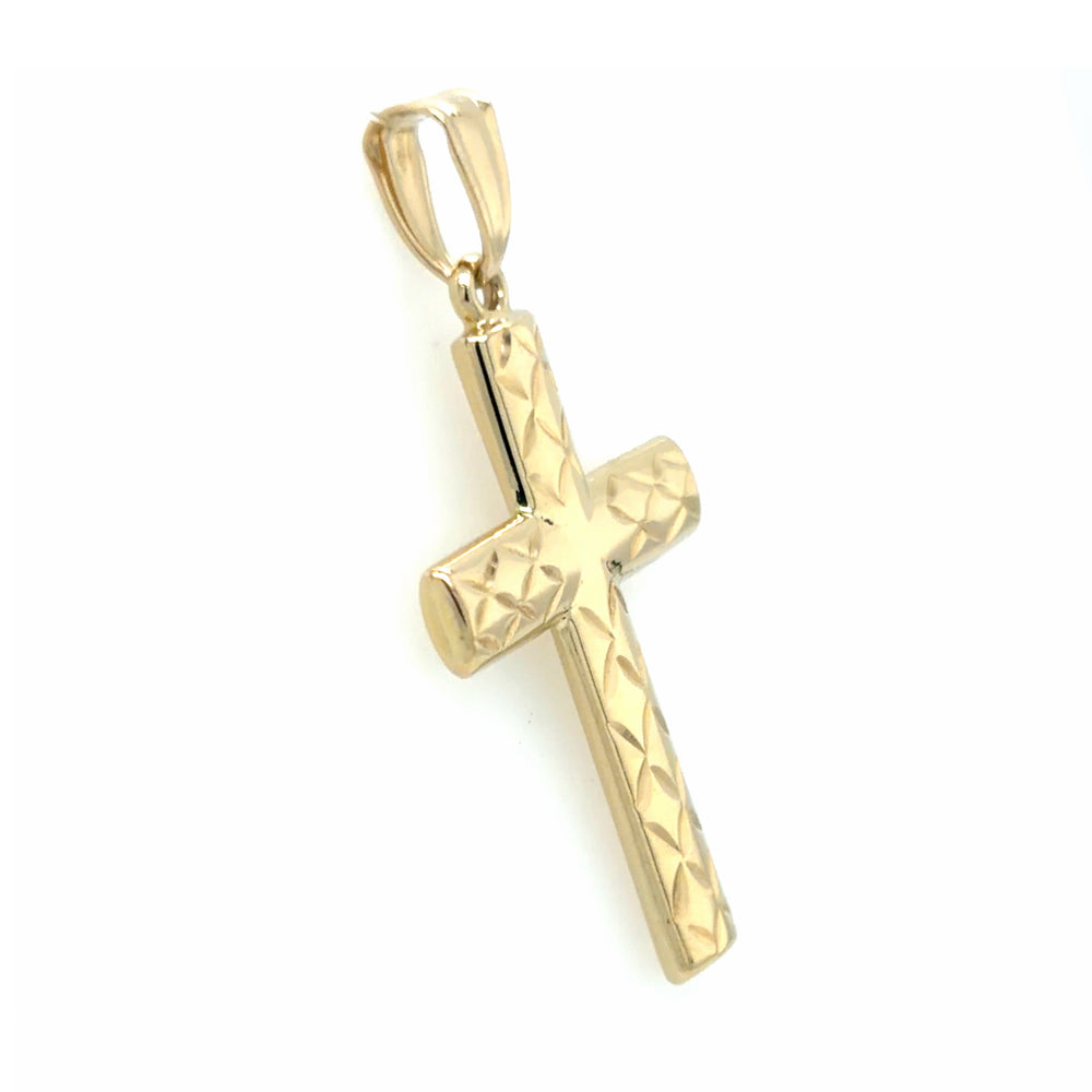 Estate Gold Latin Cross Pendant