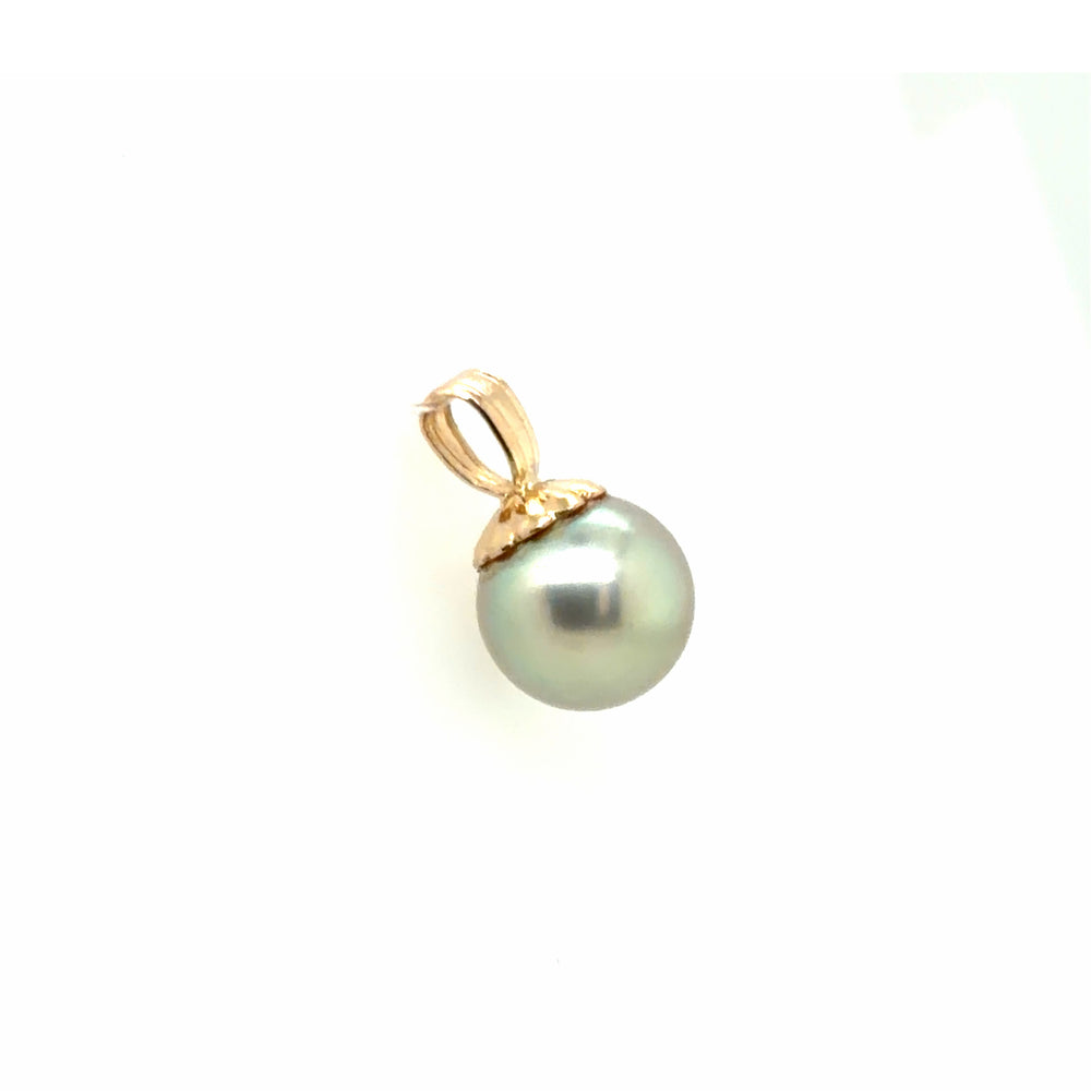 Estate 6.5mm Cultured Pearl Pendant