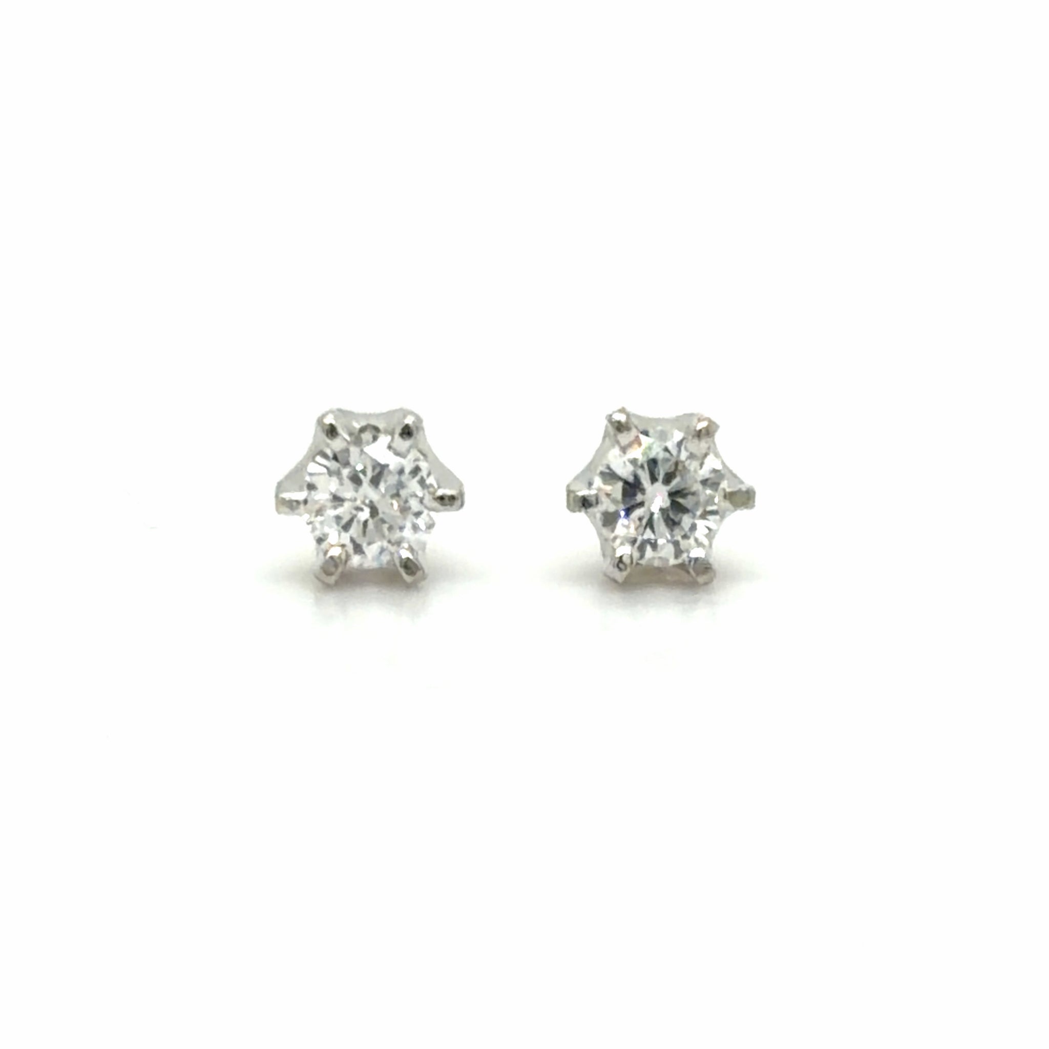 Estate 0.20cttw Diamond Studs