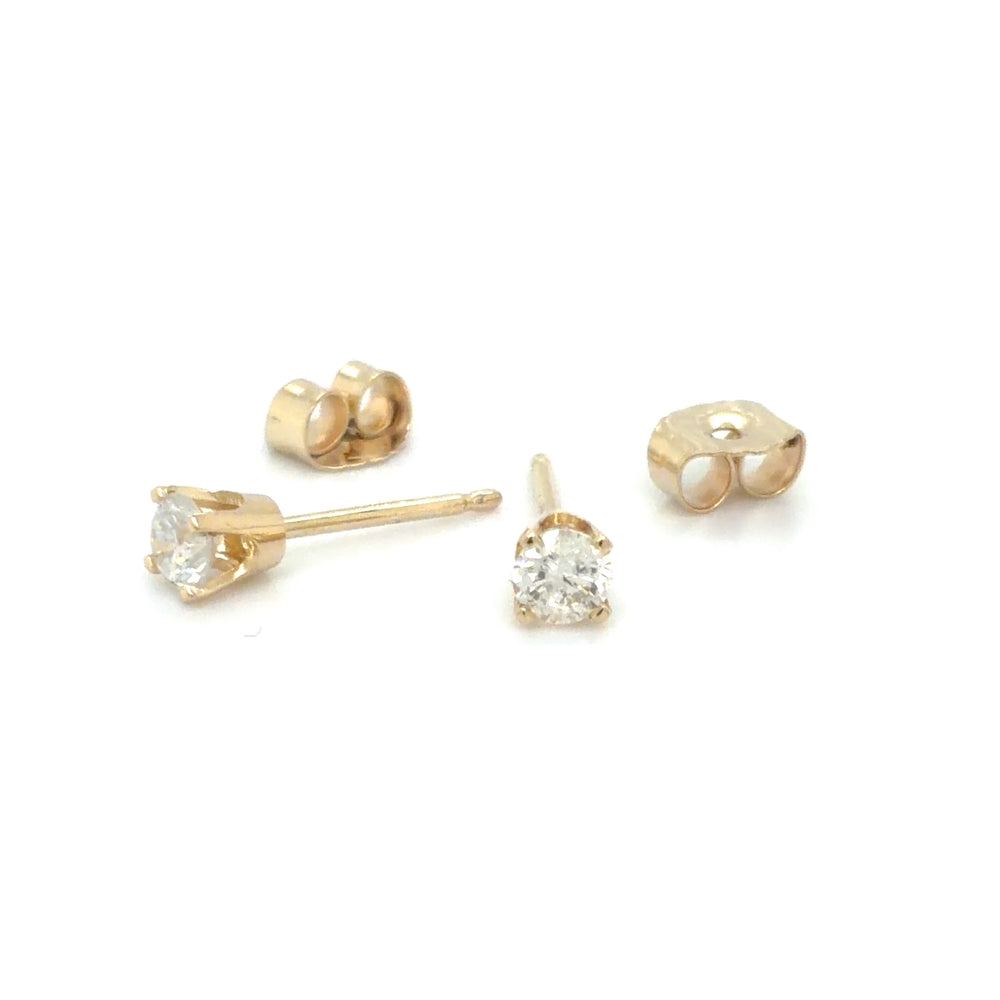 Estate 0.28cttw Diamond Studs
