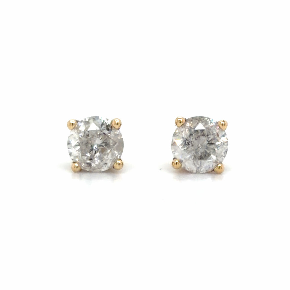 Estate 0.50cttw Diamond Studs