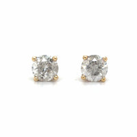 Estate 0.50cttw Diamond Studs