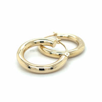 Estate 10x3mm Tube Hoops