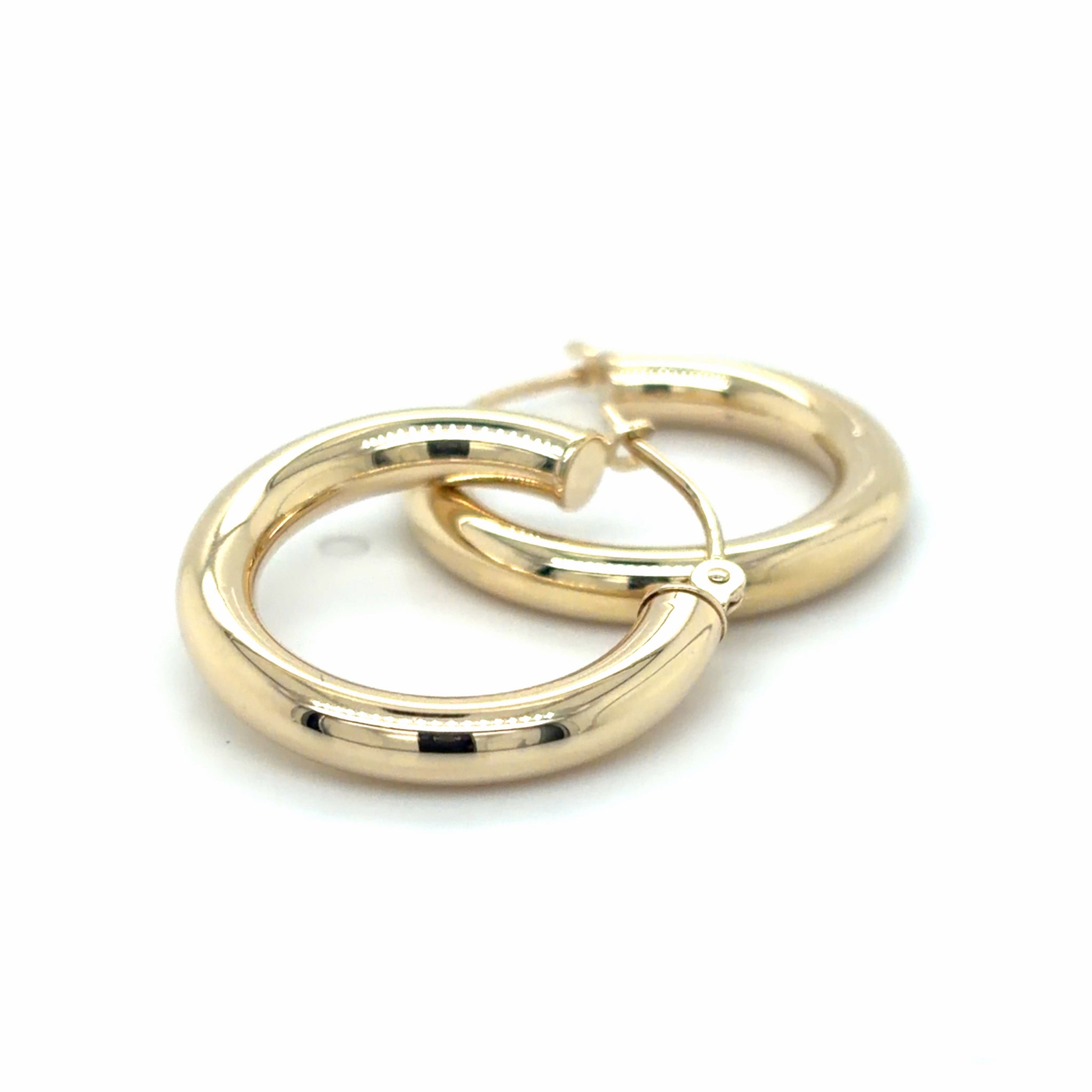 Estate 10x3mm Tube Hoops