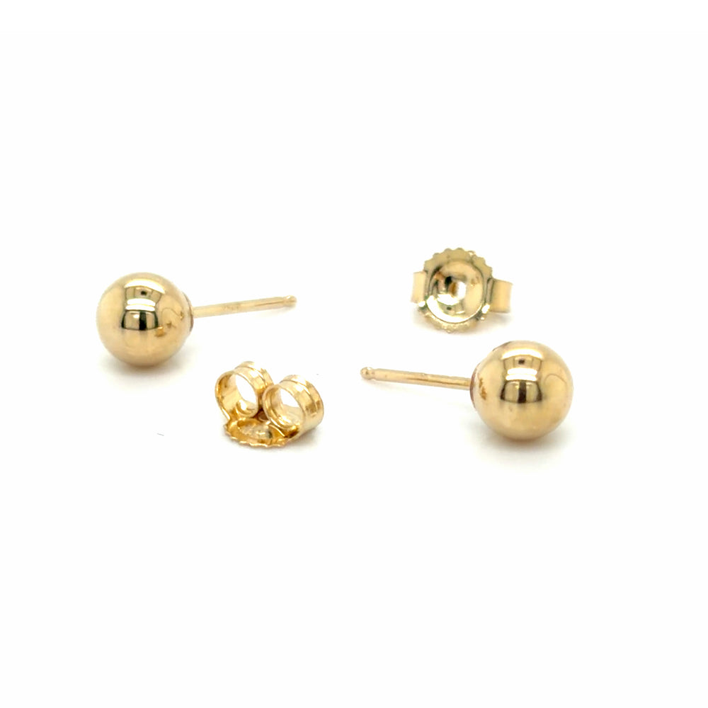 Estate Pair 5mm Ball Post Studs