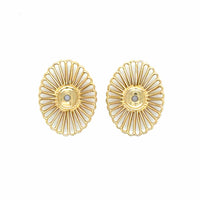 Estate Sunburst Earring Jackets