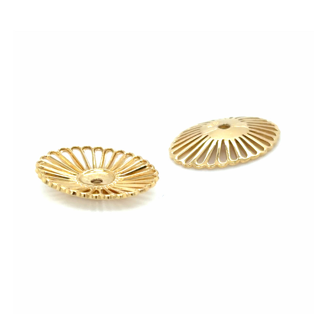 Estate Sunburst Earring Jackets
