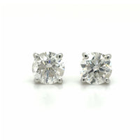 Estate Pair 1.00cttw Dimaond Studs