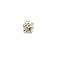 Estate Single 0.38ct Diamond Stud Earring
