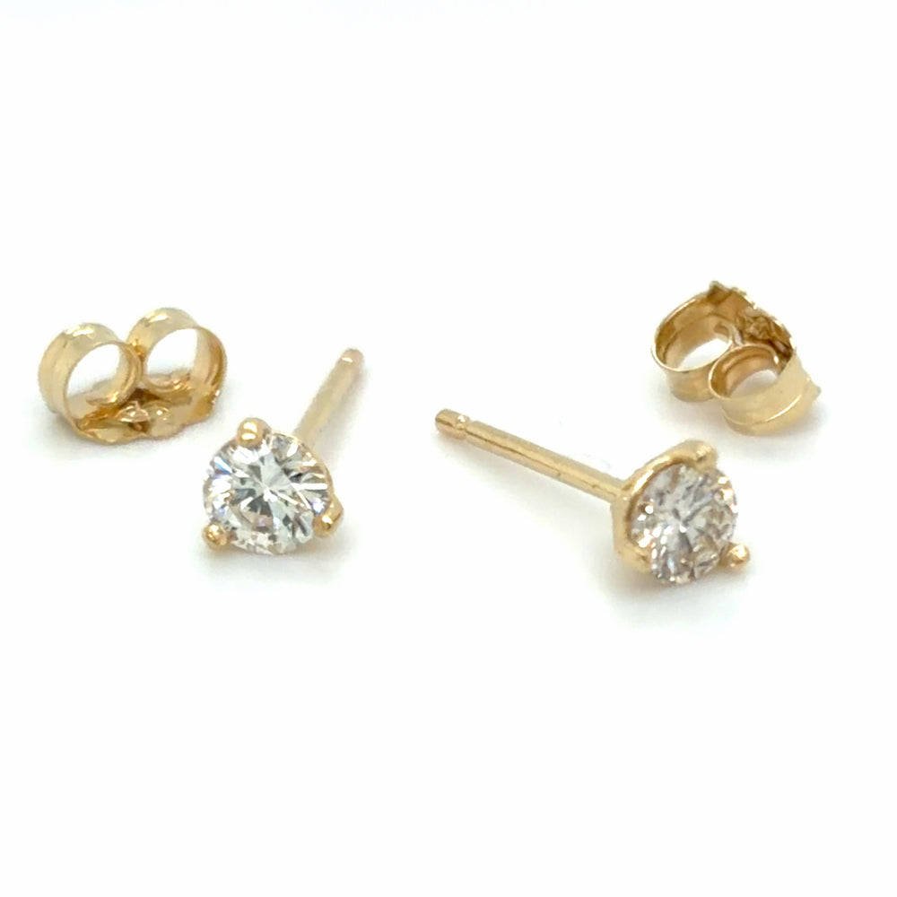 Estate 0.35cttw Diamond Studs